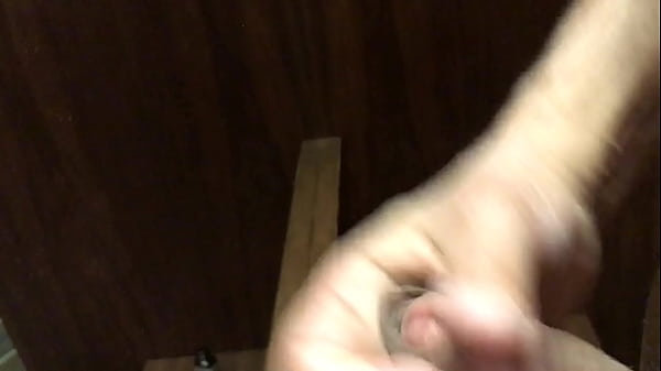 Cuming on mirror in hotel