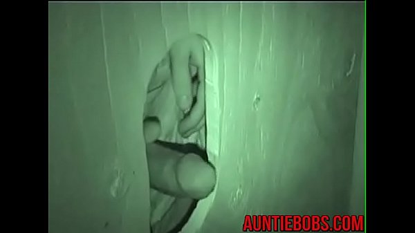 Dude in a gloryhole scene