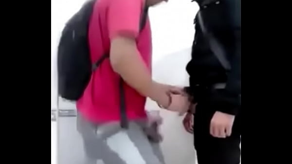 g0ys play in bathroom busted