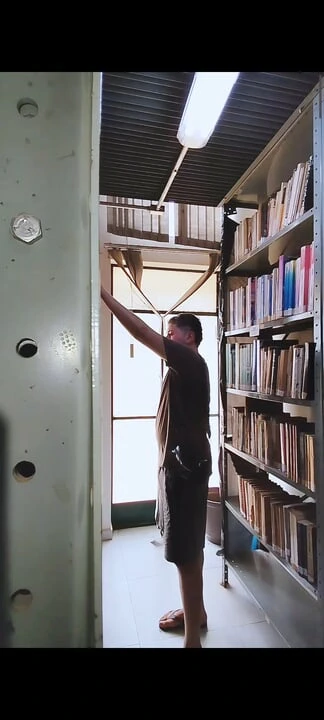 I was horny from work and needed to cum in the nearest place, I found a bookstore and almost got caught