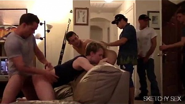 Raw Bareback House party