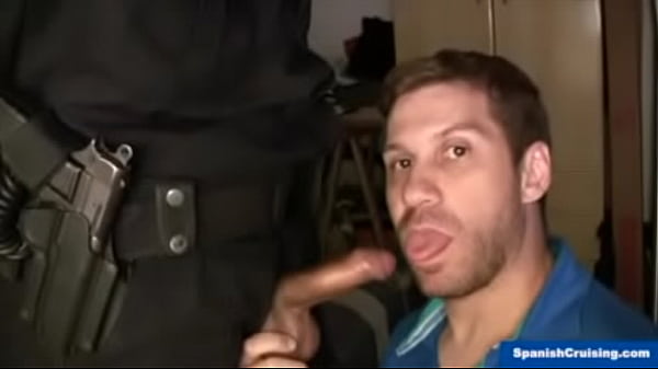 Sucking a Real Policeman’s Cock