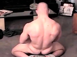 Twink Strips and Jerks Off