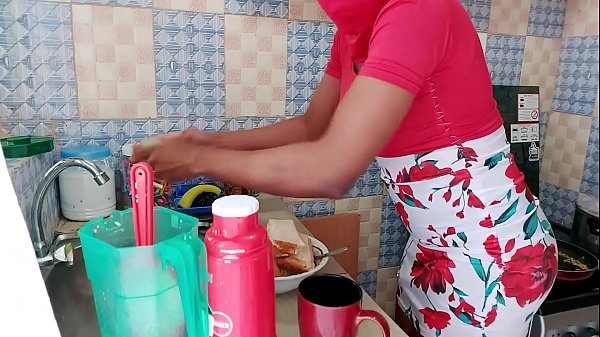 Awọn ere onihoho onibaje Naijiria Ni Ibi idana