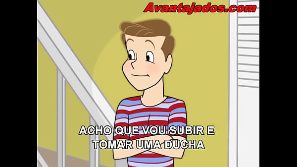 Sexo Cartoon Gay o Peludo do Rabão Guloso