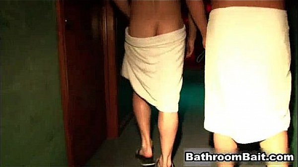 Super sexy gay orgy in public bathroom gay video