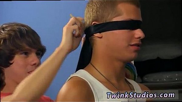 Gay twink sex vids xxx Kyler Moss leads his blindfolded friend Blade