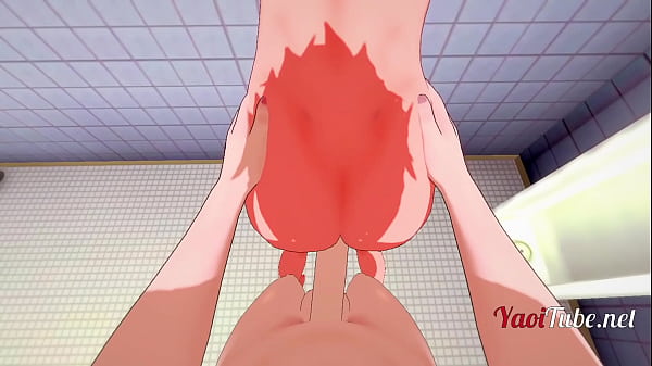 Naruto Yaoi – Naruto & Sasuke Sex in School’s Toilet 2/2
