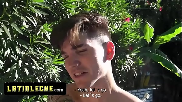 Latin Leche – Handsome Latin Amateur Boys Stop For An Outdoor Quickie While Their Boss Is Recording