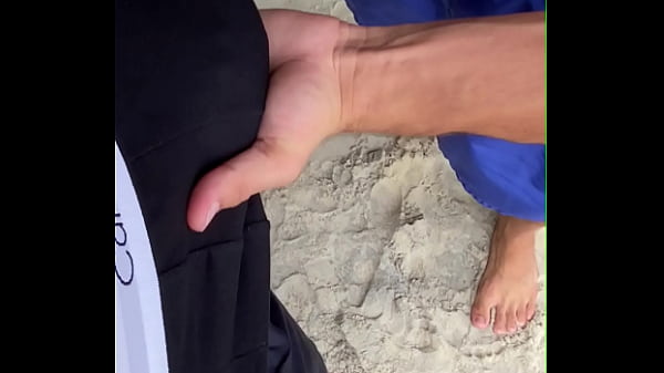the straight guy was on the beach and he wouldn’t stop picking up his dick and looking at me, I had to go help him.