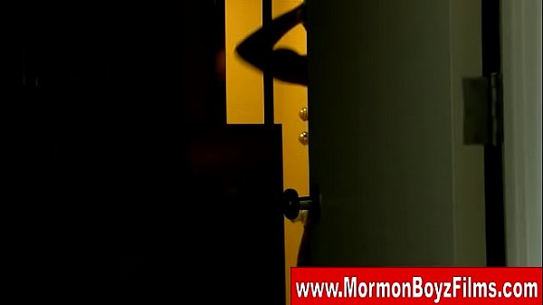 Masturbating gay teen spies on straight in shower