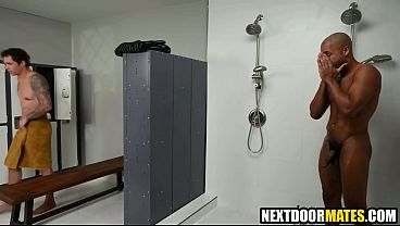 Black On White Gay Fucking In Changing Room
