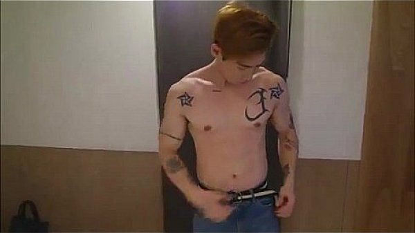 Korean handsome jerks off