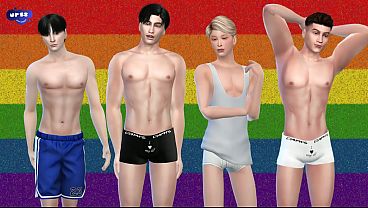 Gay Gangbang Porn Animation(sims4)